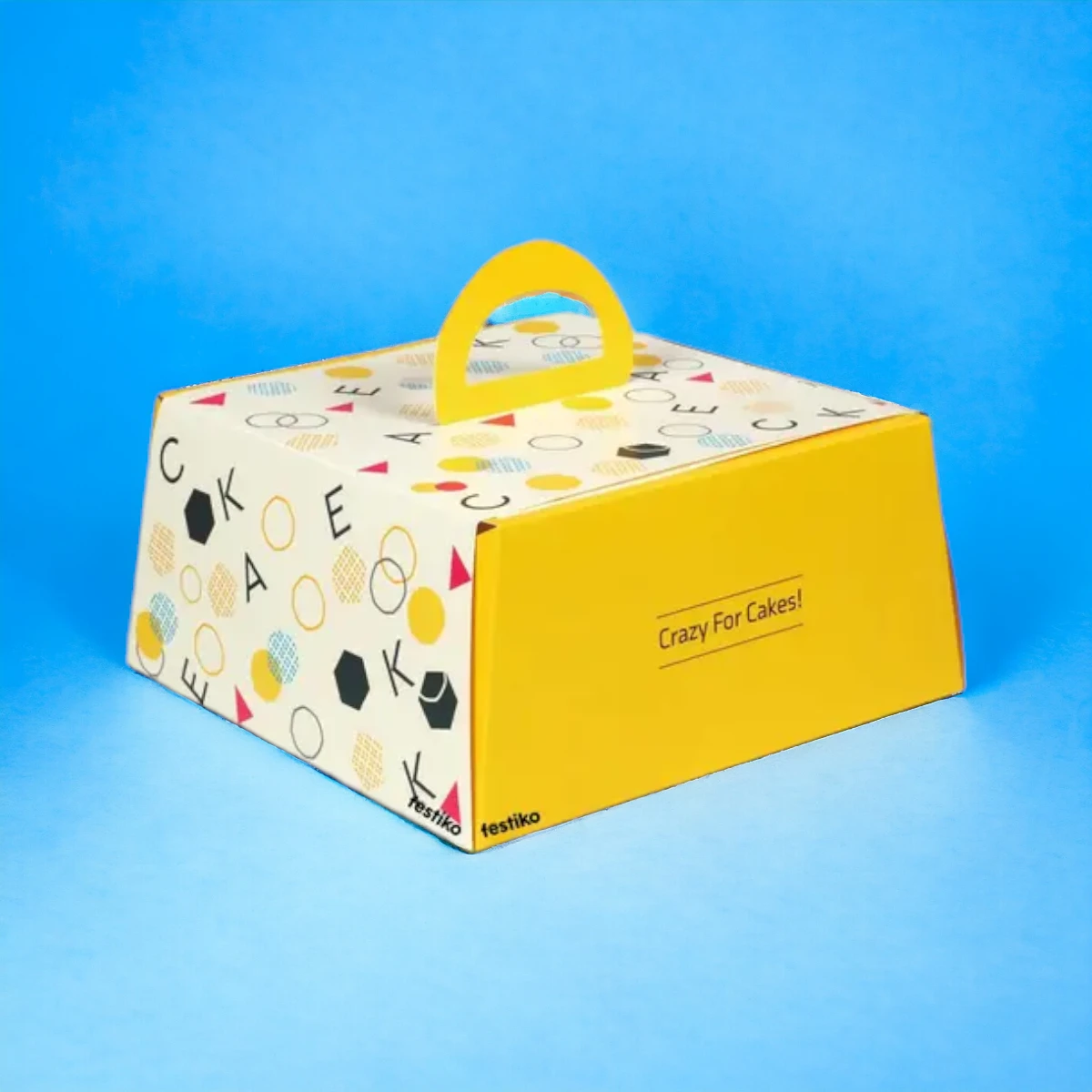 branded cake boxes